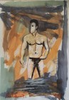 ART WORK BY PAUL BOKVEL SMIT ORIGINAL SIGNED SOUTH AFRICAN PLAYGIRL BOYS 3/7 — photo 2