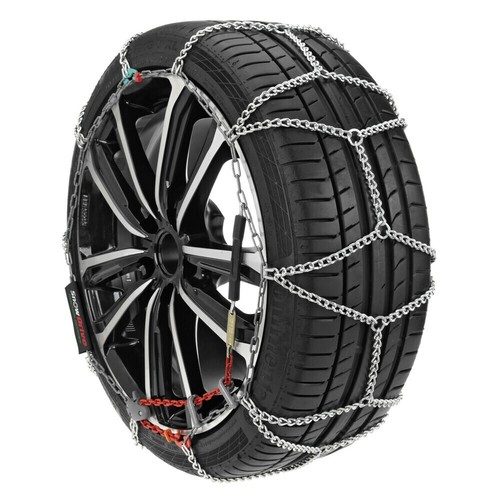 Chaînes à Neige Homologuées 215/55 R17 - 9 Mm - Montage Rapide, Normes GS-TÜV, Mallette Rigide Incluse