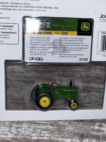 1/64 John Deere 1010 State Tractor Series 37/50 Rhode Island Chase Capitol - Picture 6 of 7