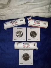 2022 P,D,S American Women Quarters Maya Angelou 1st in the series.