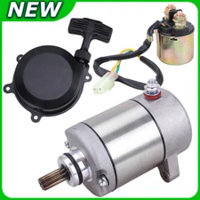 Starter & Relay Solenoid & Pull Recoil Start for Honda TRX350 Rancher 350 00-06