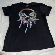 Dreamworks Voltron Legendary Defender Mens Black Large T Shirt 2017