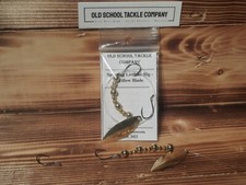 2-Hook Crawler Harness - Size #3 Willow Blade - 4'/48" - 15lb - Size #4 Hooks