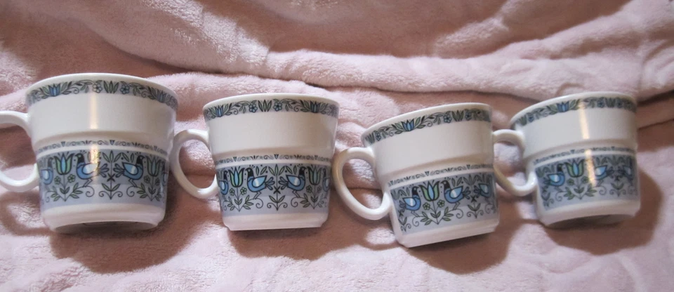 Taza de café Noritake Felicity 9028 Progression China taza de café-1969-1976 vintage Foto 3 de 4