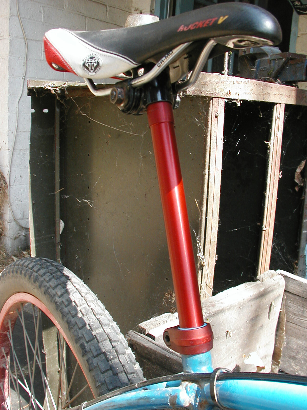 13/16 alloy seat post klunker bmx cruiser fits schwinn 26 bmx