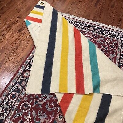 Vintage “ Original “ Witney Point Wool Striped 100% Wool Vintage “ Original “ Witney Point Wool Striped 100% Wool