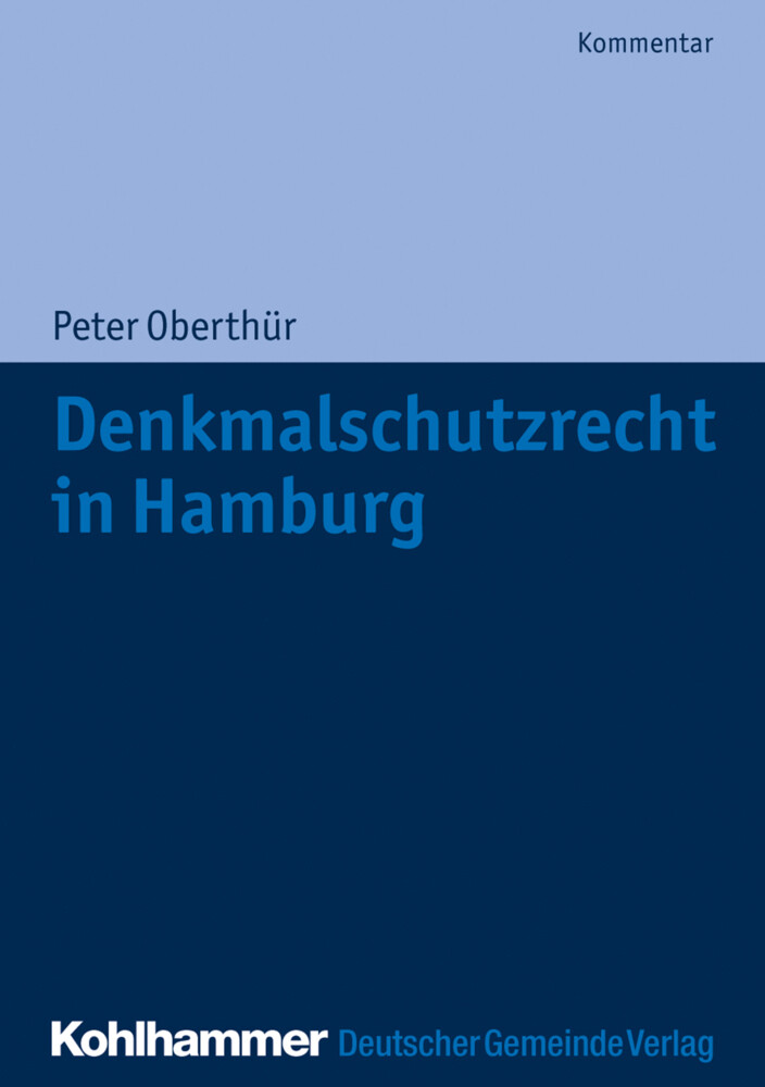 Thumbnail - Denkmalschutzrecht In Hamburg Peter Oberthür Taschenbuch Xiii Deutsch