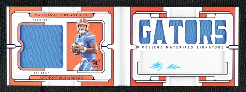 2023 Panini National Treasures Collegiate Anthony Richardson #CMSB-ATR