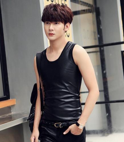 Sleeveless Shirt Motorcycle Tank Tops real Mens Punk Vest | eBay