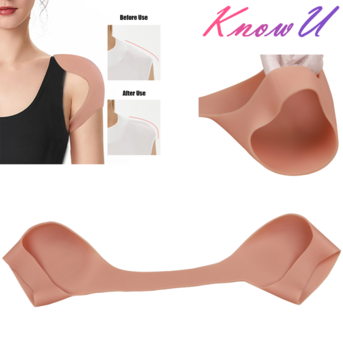 KnowU Silicone Shaperwear Shoulder Plasticity Pads Arm Corsets Humpback Prevent - Picture 1 of 14