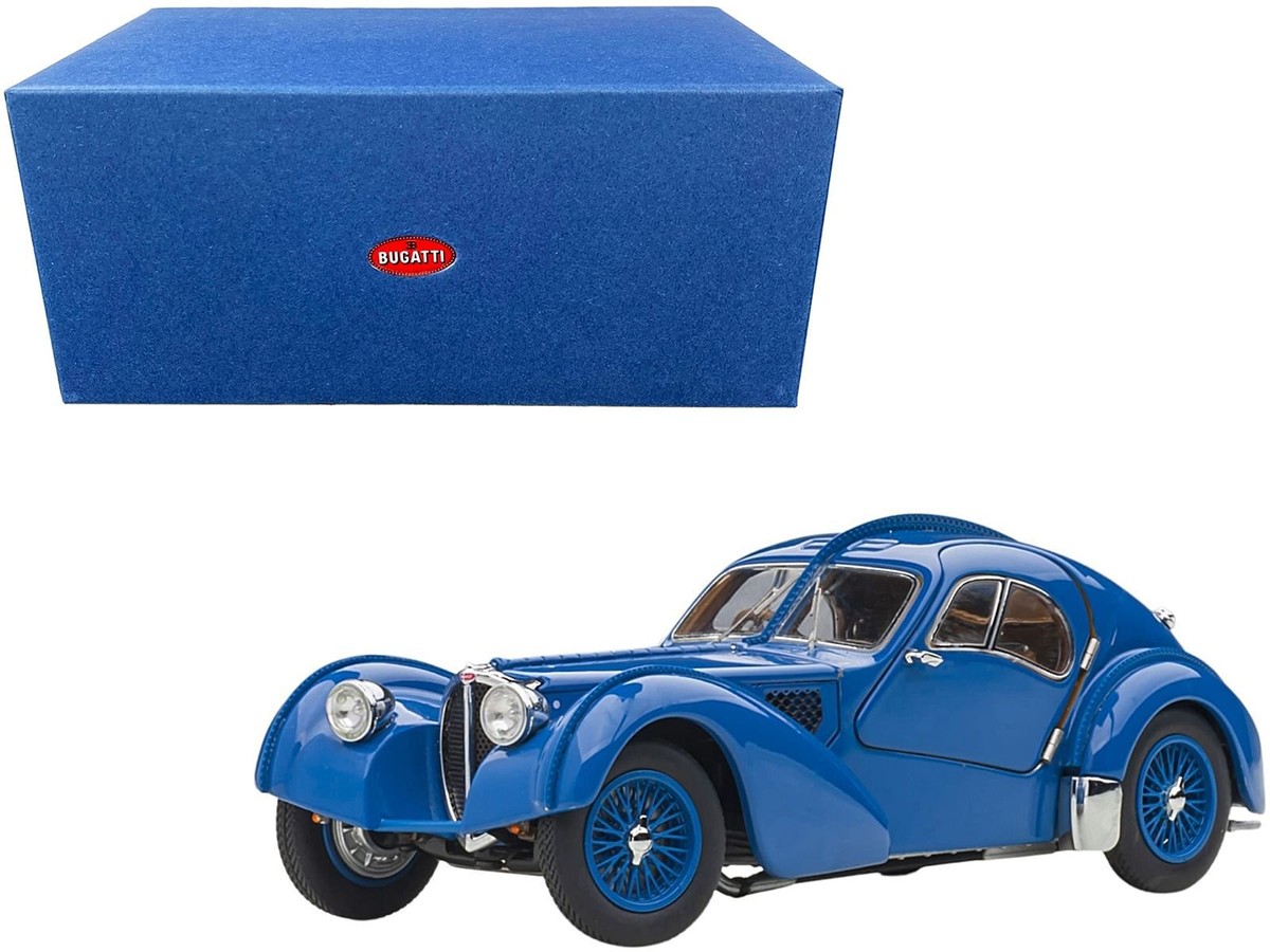 1938 Bugatti Type 57SC Atlantic with Metal Wire-Spoke Wheels