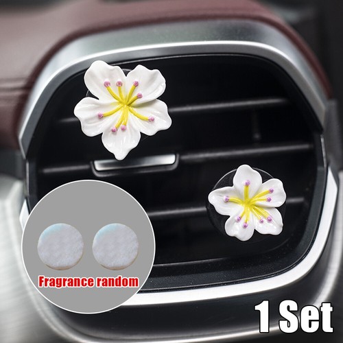 Cute Flower Car Outlet Vent Perfume Clip Conditioning Aromatherapy Freshener - Bild 12 von 16
