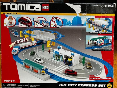 Tomy Tomica Hypercity Big City Express Set 70572 - Almost Complete! - Picture 3 of 9