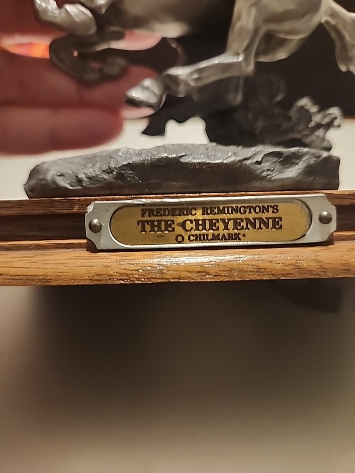 4 Frederick Remington Statues eBay