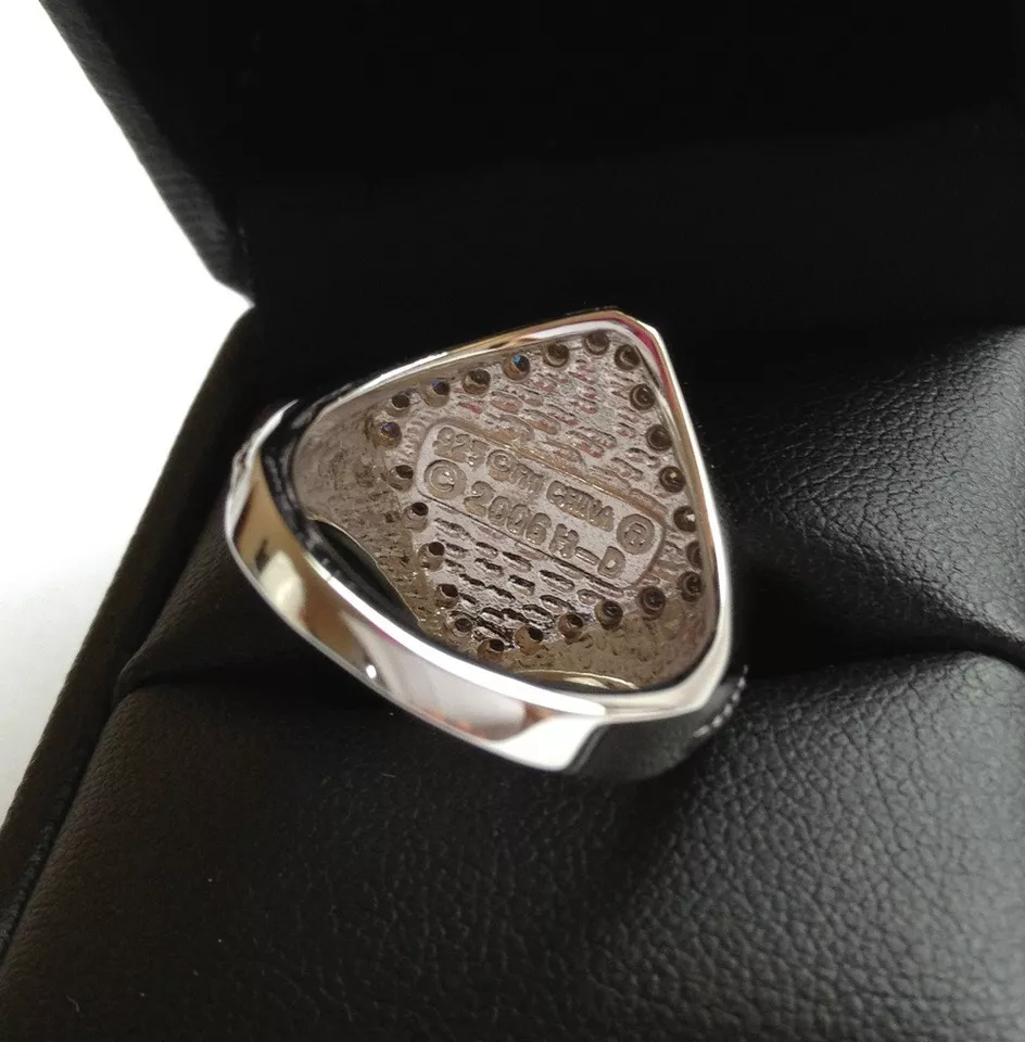 Anillo de diamantes Harley-Davidson Forever para dama de Franklin como nuevo D4J8578 talla 6 Foto 3 de 3