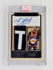 2025 Panini One & One DeWanna Bonner Nameplate Patch Auto /5 WNBA Mercury SSP