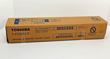 Toshiba T-FC50U-Y YELLOW Toner Cartridge Genuine OEM