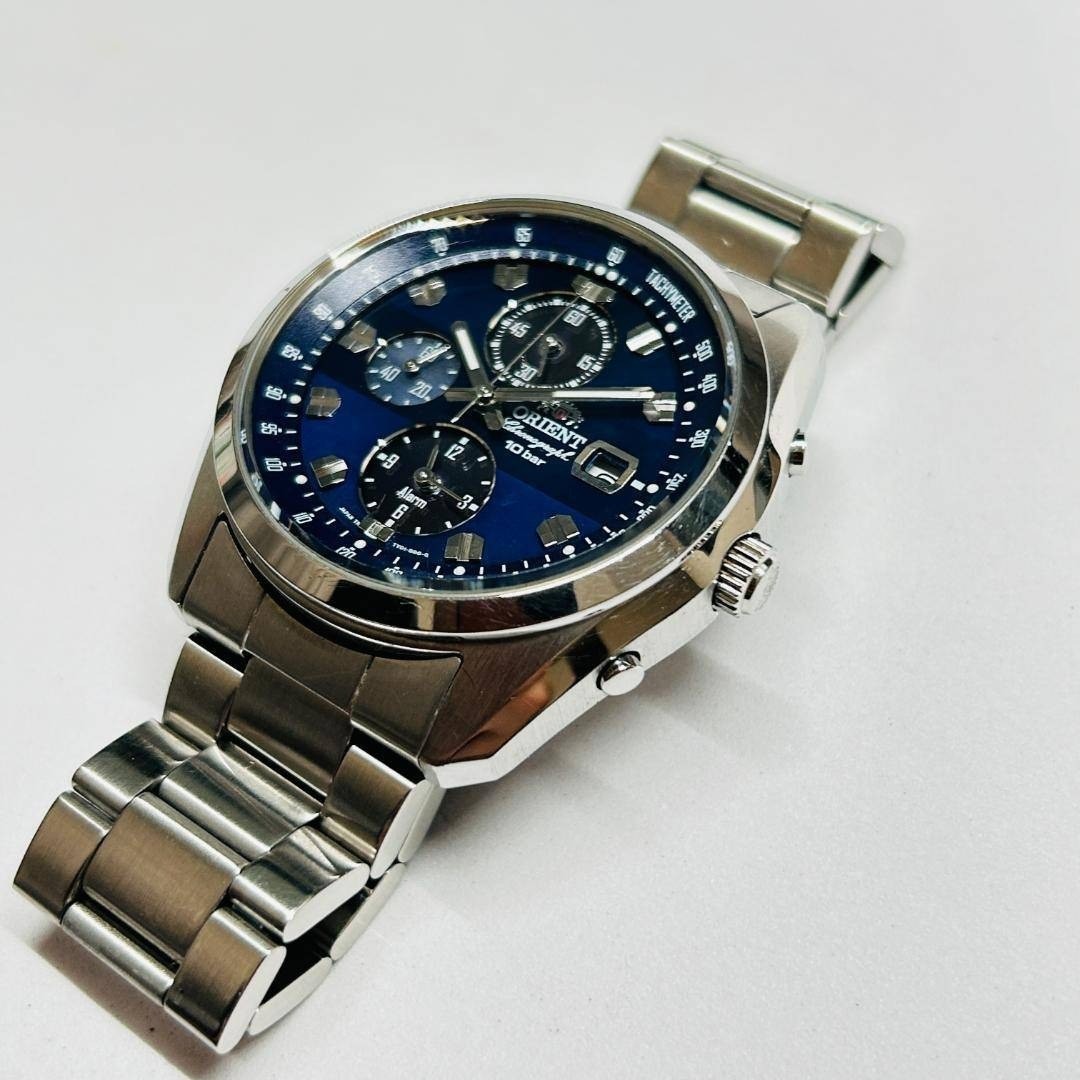 Working Orient ORIENT Chronograph Day Date Alarm … - image 3