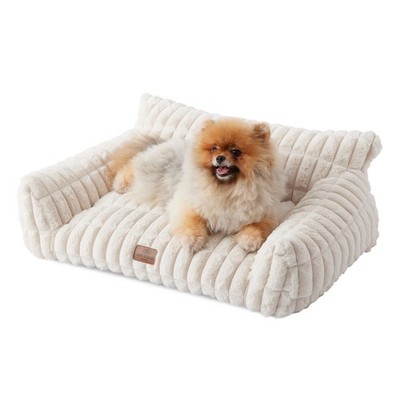 Cat Couch for Pets, 30 inch Plush Pet Sofa, Cat Bed for Indoor Cats with Remo...
