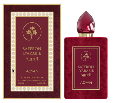 Adyan Saffron D'Arabie Eau De Parfum EDP Spray 3.4 Oz 100ml Unisex New