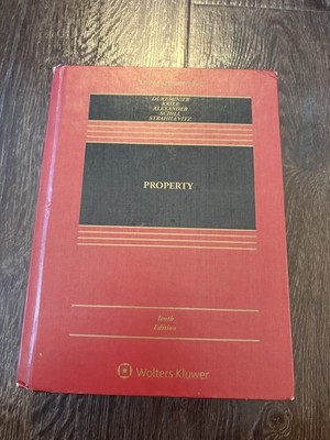 Aspen Casebook Ser.: Property by Dukeminier, Krier (Tenth Edition)