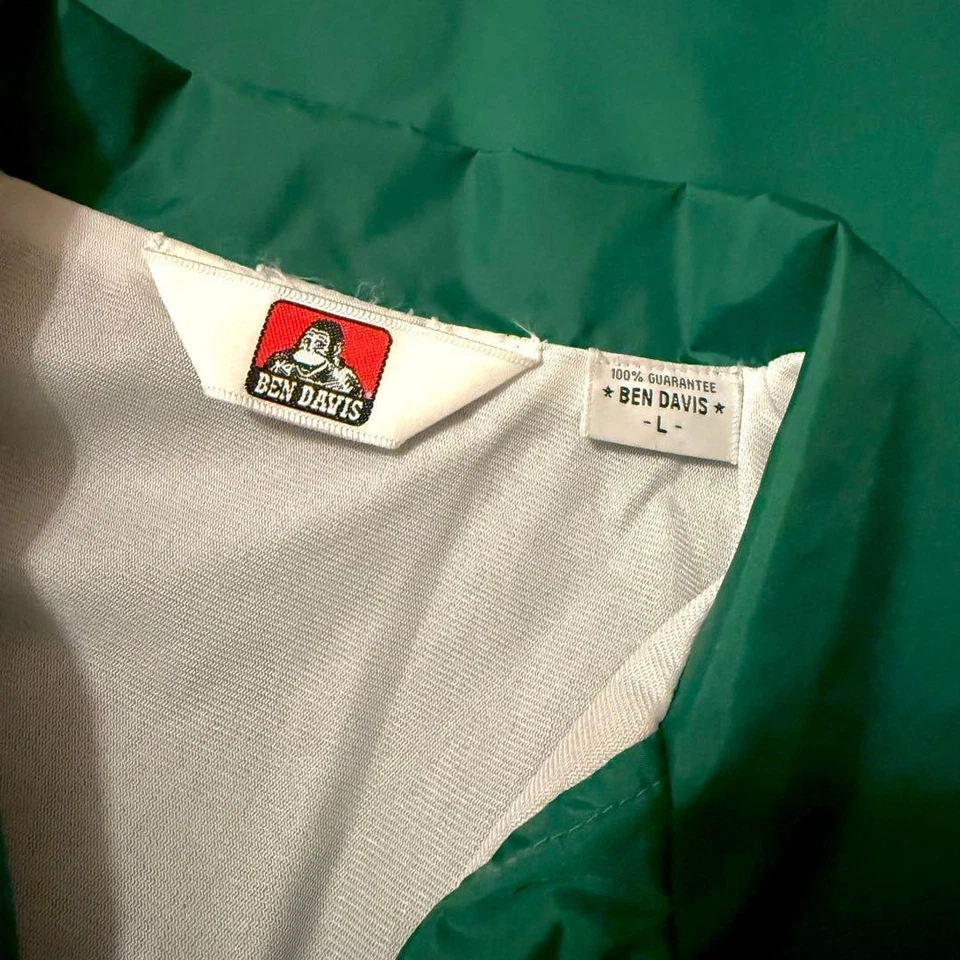 Ben Davis Coach Jacket Green Size L Japan - Image 3 of 4