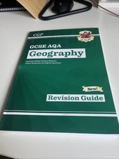GCSE AQA Geography CGP revision Guide Book. Brand New Never Used Study Guide