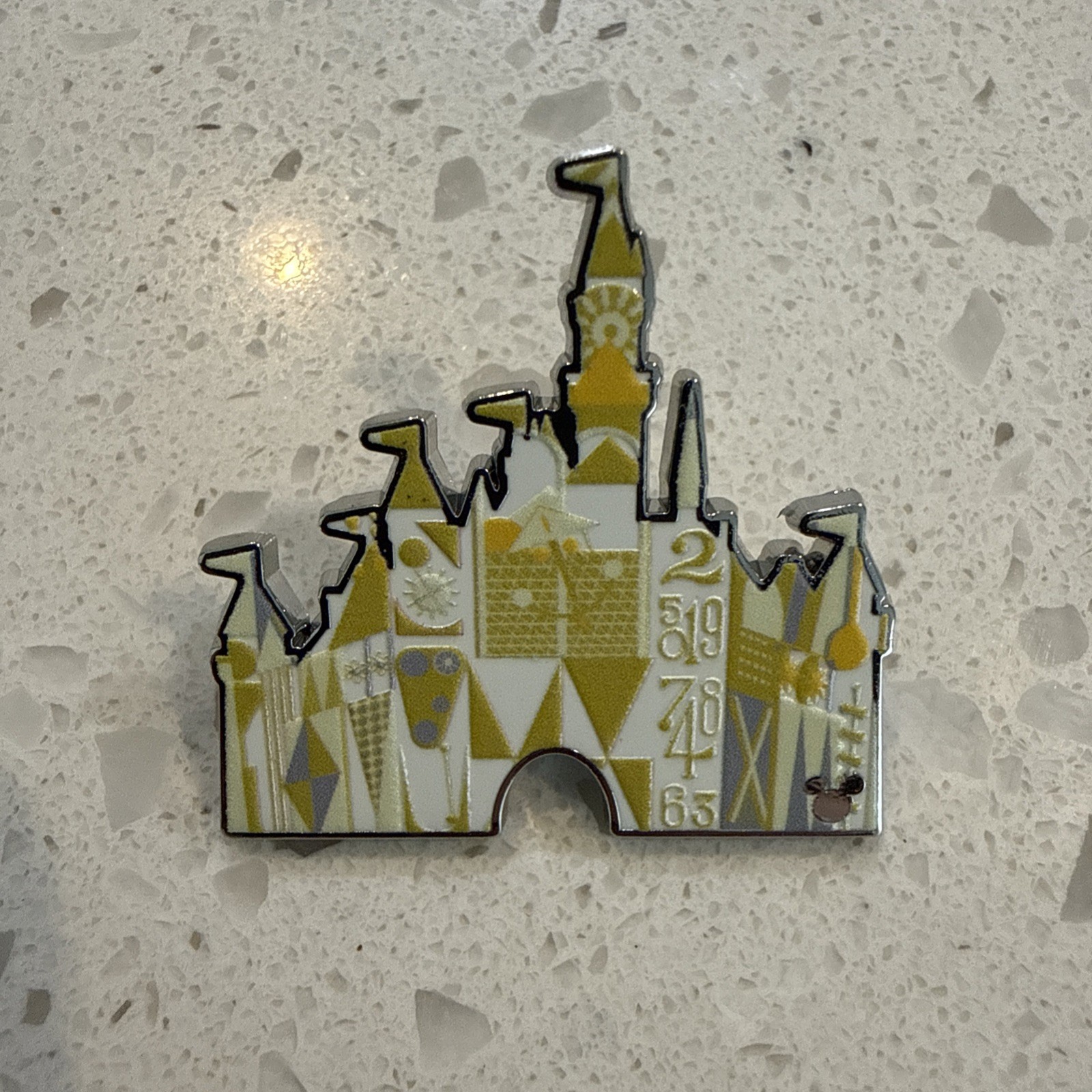 2025 Hidden Mickey Wave B Small World Chaser Castle Pin