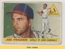 1955 Topps Joe Frazier #89 READ 5sb