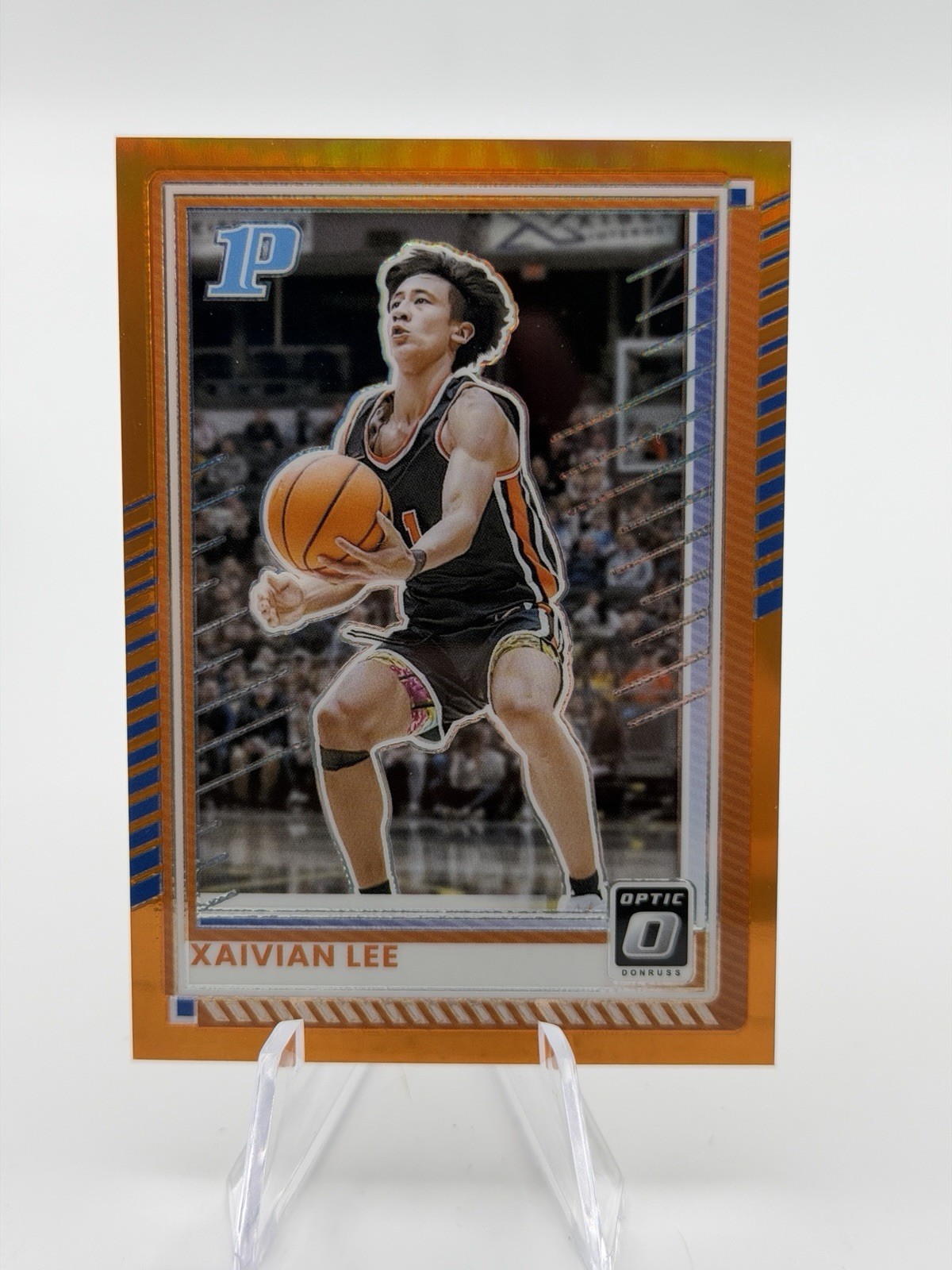 2025-26 Panini Donruss - Optic Xaivian Lee #138 Orange Prizm /175 (RC)