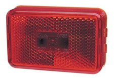 Grote CLR/MKR 3" X 2" LAMP, RED, LED MARKER (47502)