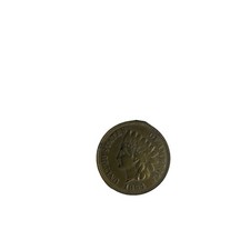 1864 Copper Nickel Indian Cent 