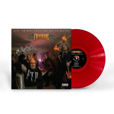 NEW  DOOBIE (GIVE 'EM HELL /Until I Get to Heaven /Worth a Shot) 100 HAND SIGNED