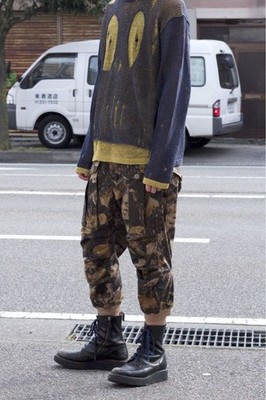 blackmeans 3D-Cut Ribbed Pants 945-72GP95-1