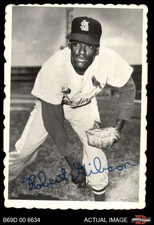 1969 Topps Deckle Edge #29 Bob Gibson Cardinals HOF 5 - EX