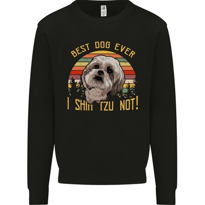 Beste Hund Ever I Shih Tzu Nicht Lustig Herren Sweatshirt Pullover