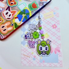 Tamagotchi/Neliatchi double sided tassel acrylic phonecharm phonestrap