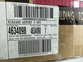 Factory Box of (8) total = (4) of Ninjago Kruncha 2174 and (4) of Wyplash 2175