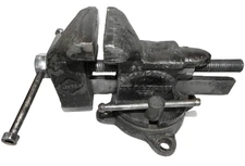 Vintage Littco No. 900 3" Swivel Base Bench Vise, Cast Iron, Littlestown Pa.