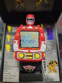 1994 Nelsonic Mighty Morphin Power  Ranger Video Game Watch-  Not Tested 