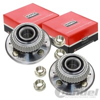 2X Mapco RADLAGER-SATZ Hinten Passend FüR MG MG Rover 200 25 400 45 Coupe | 2694