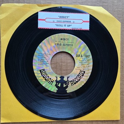 OHIO EXPRESS Mercy/Roll It Up 45 7'' POP ROCK Record Vinyl Records