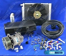Coldmaster Universal UnderDash AC Kit CM 202-100 w/ Elec. Harness PK8 Serpentine