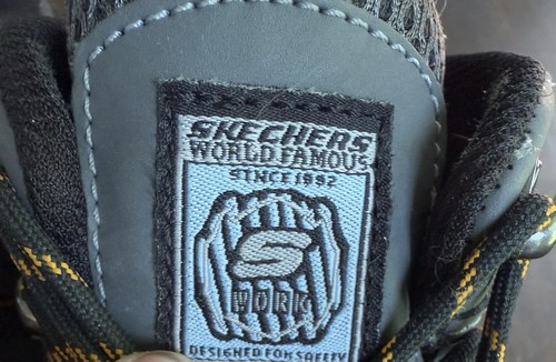 Skechers Blais-Bixford dunkelgrau wasserdicht EH Stahlkappe Stiefel 77054 Herren 12 - Bild 6 von 9