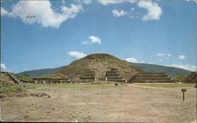 Teotihuacan Piramide del la Luna Pyramid Prehistoric