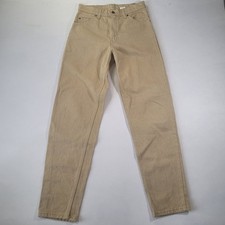 Vintage 90s Levi's 550 Made in USA Orange Tab Relaxed Sandstone Jeans 30x32