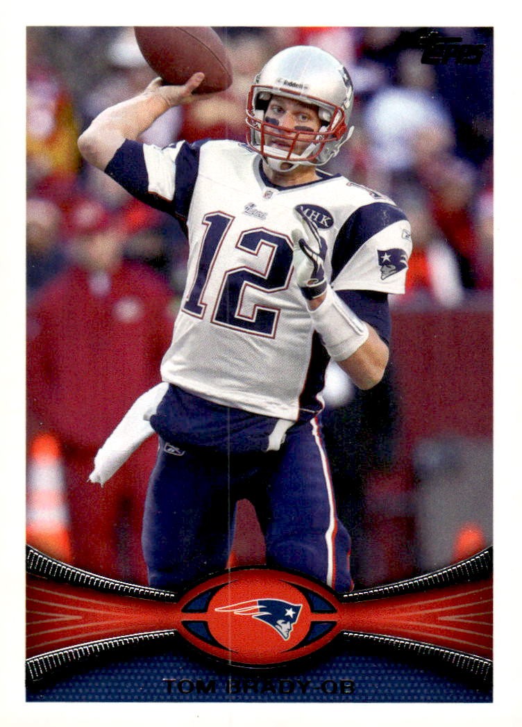 2012 Topps Football Tom Brady #440