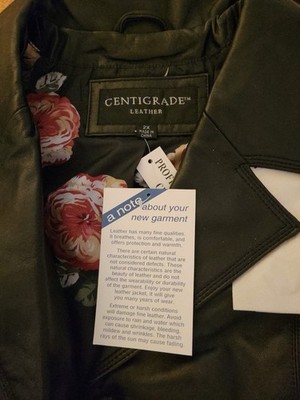 Centigrade Women s Leather Jacket *NEW W/ TAGS* 2x
