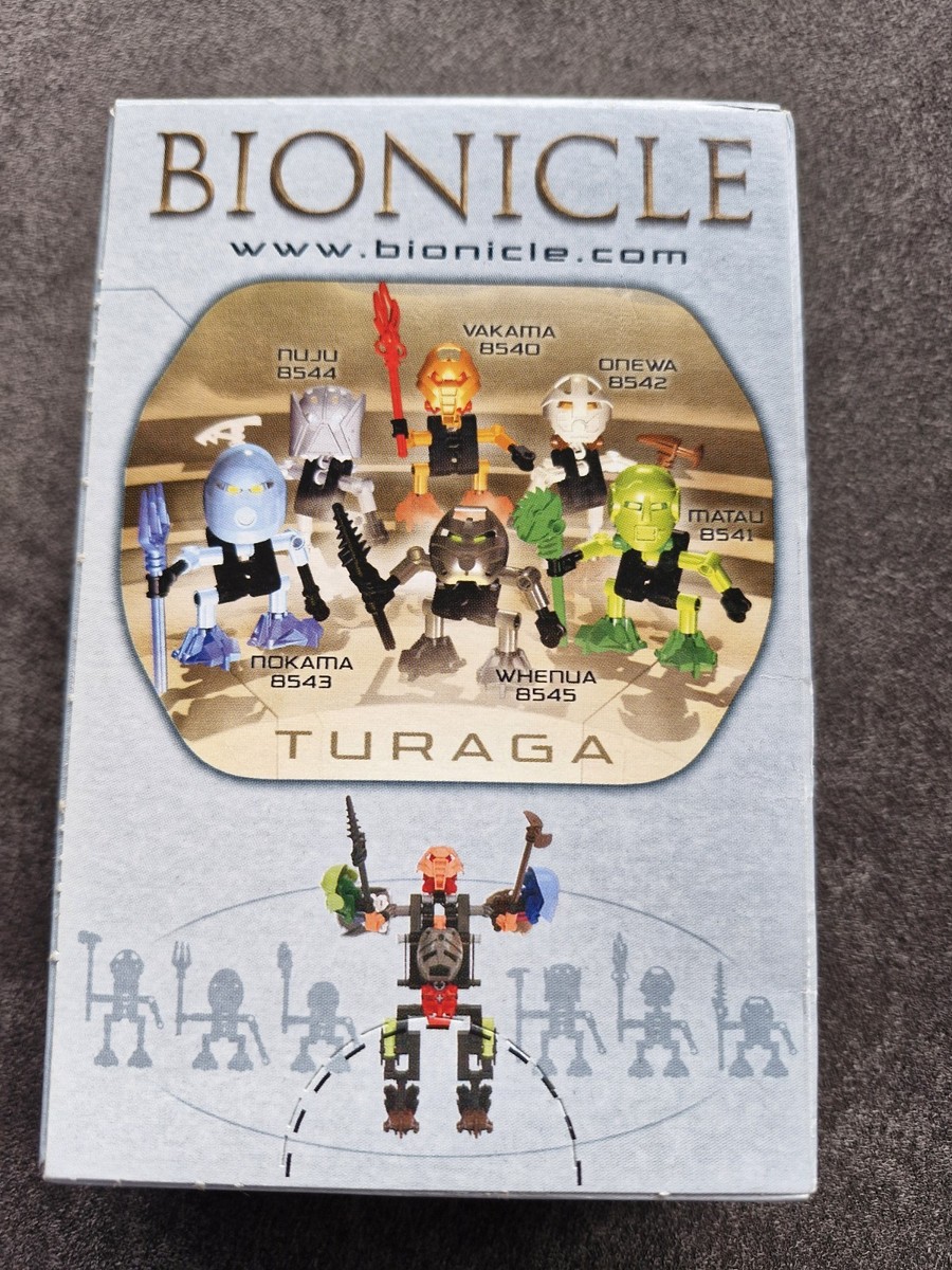 LEGO Bionicle Nokama 8543 Turaga Ga-Koro Sealed Unopened Box