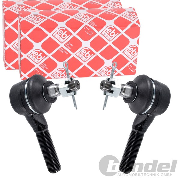 2X febi bilstein SpurstangenkÖPfe Passend FüR Hyundai Galloper Mitsubishi-image
